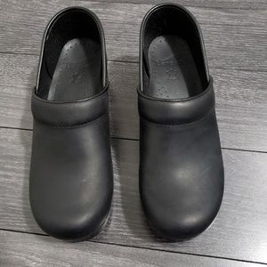 Leather Dansko Clogs